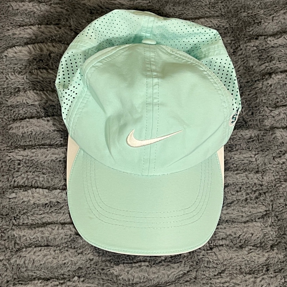 Nike Golf‎ Womens ProAm Perforated Performance Hat Mint Green 393998-390 OSFA